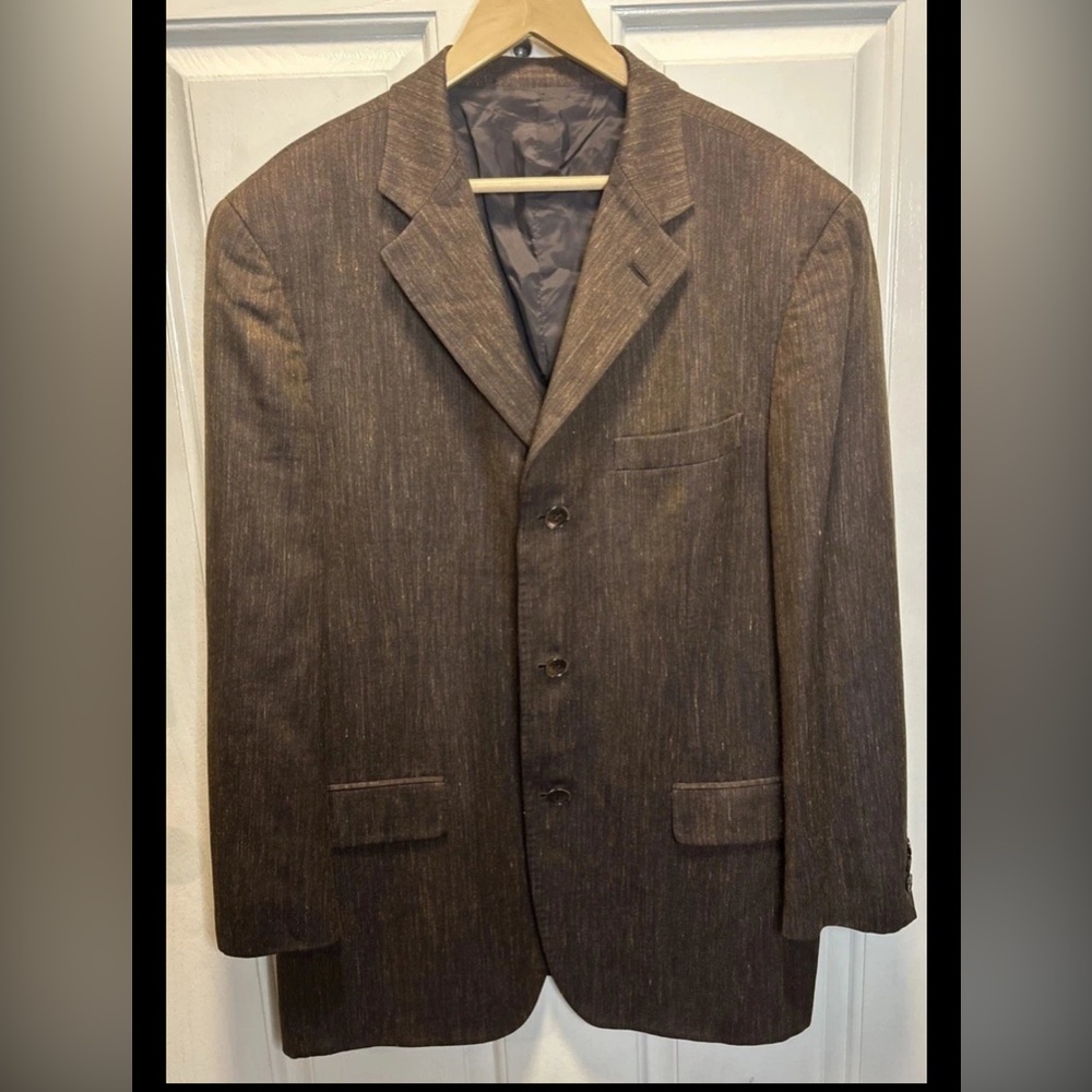 Ermenegildo ZEGNA SOFT Blazer 40R 50% Cashmere 30% Silk 20% Linen Luxury $4250